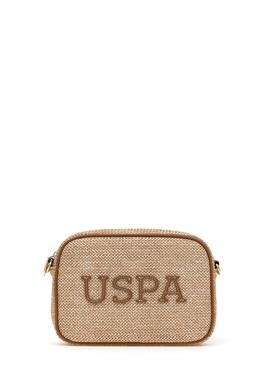 Kadın Bej Hasır Çapraz Çanta - 50307119001