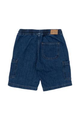 Erkek Çocuk Mavi Jean Şort - 50304264001