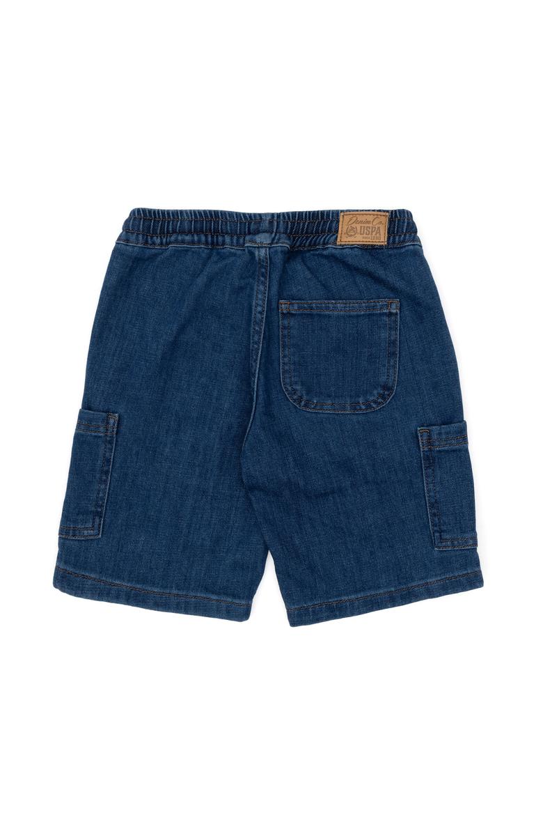 Erkek Çocuk Mavi Jean Şort - 50304264001