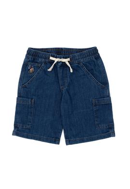 Erkek Çocuk Mavi Jean Şort - 50304264001