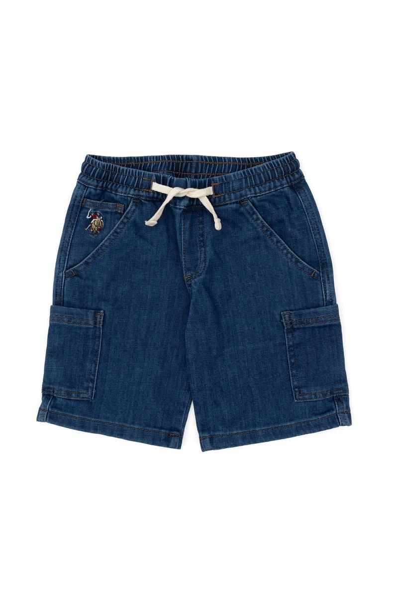 Erkek Çocuk Mavi Jean Şort