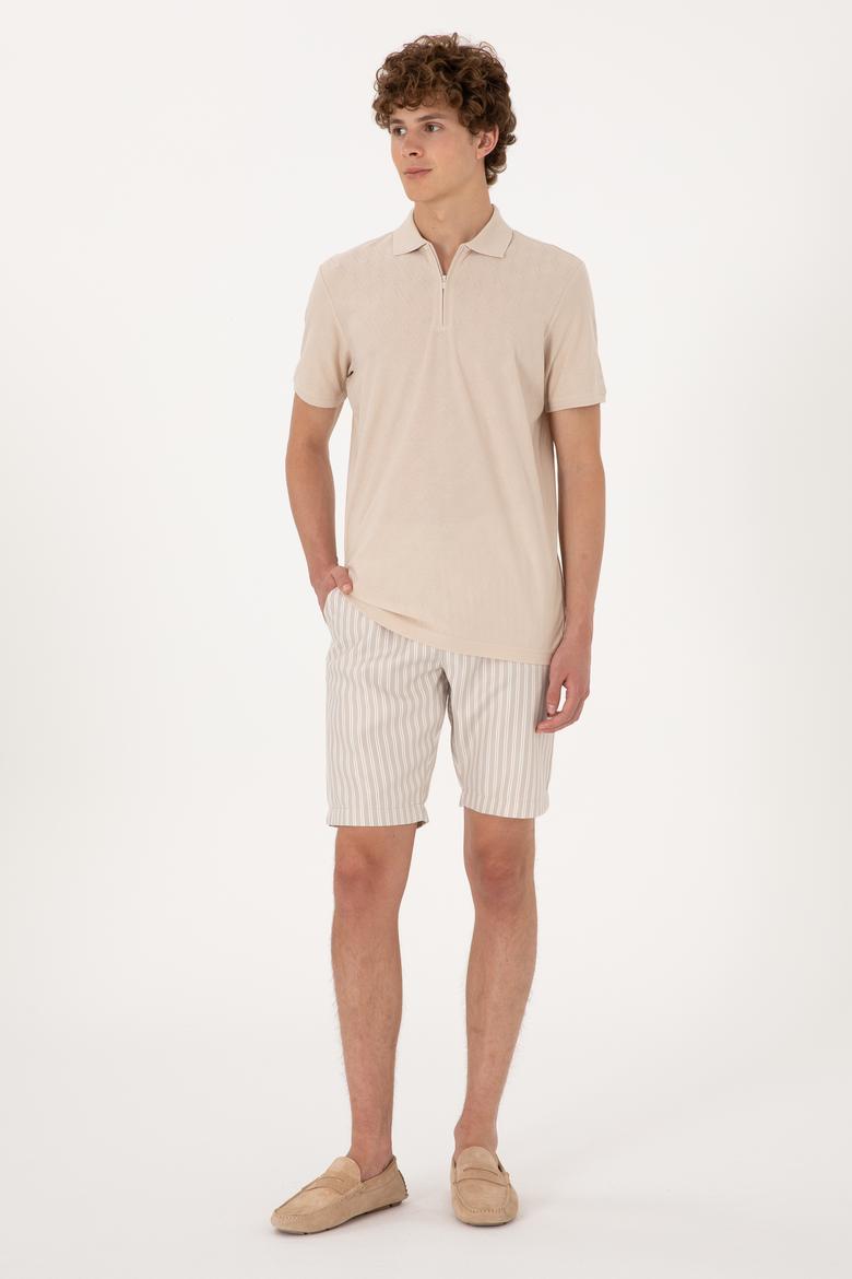 Erkek Taş Dokuma Şort - 50300135049