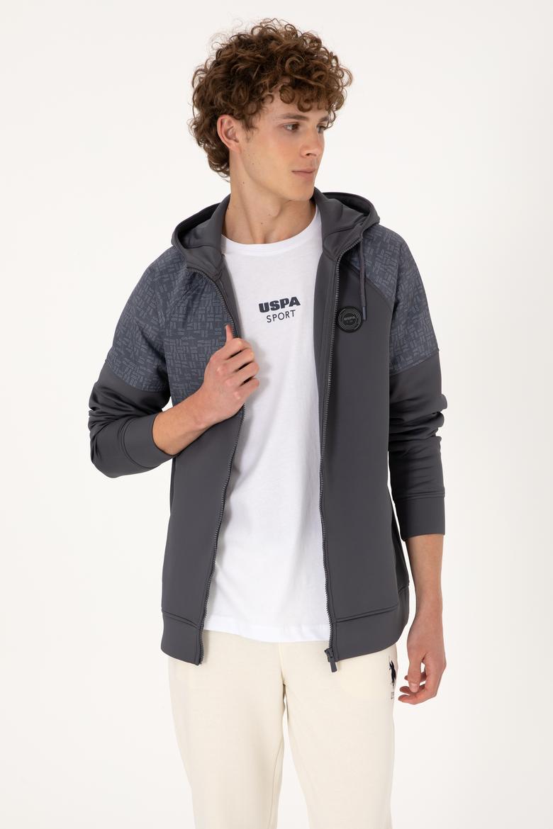 Erkek Antrasit Örme Hırka - 50300077031