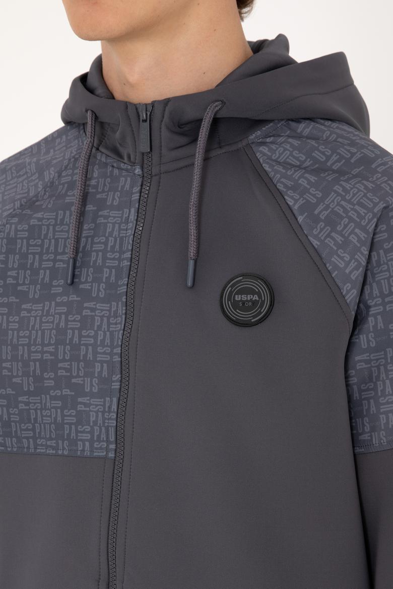 Erkek Antrasit Örme Hırka - 50300077031