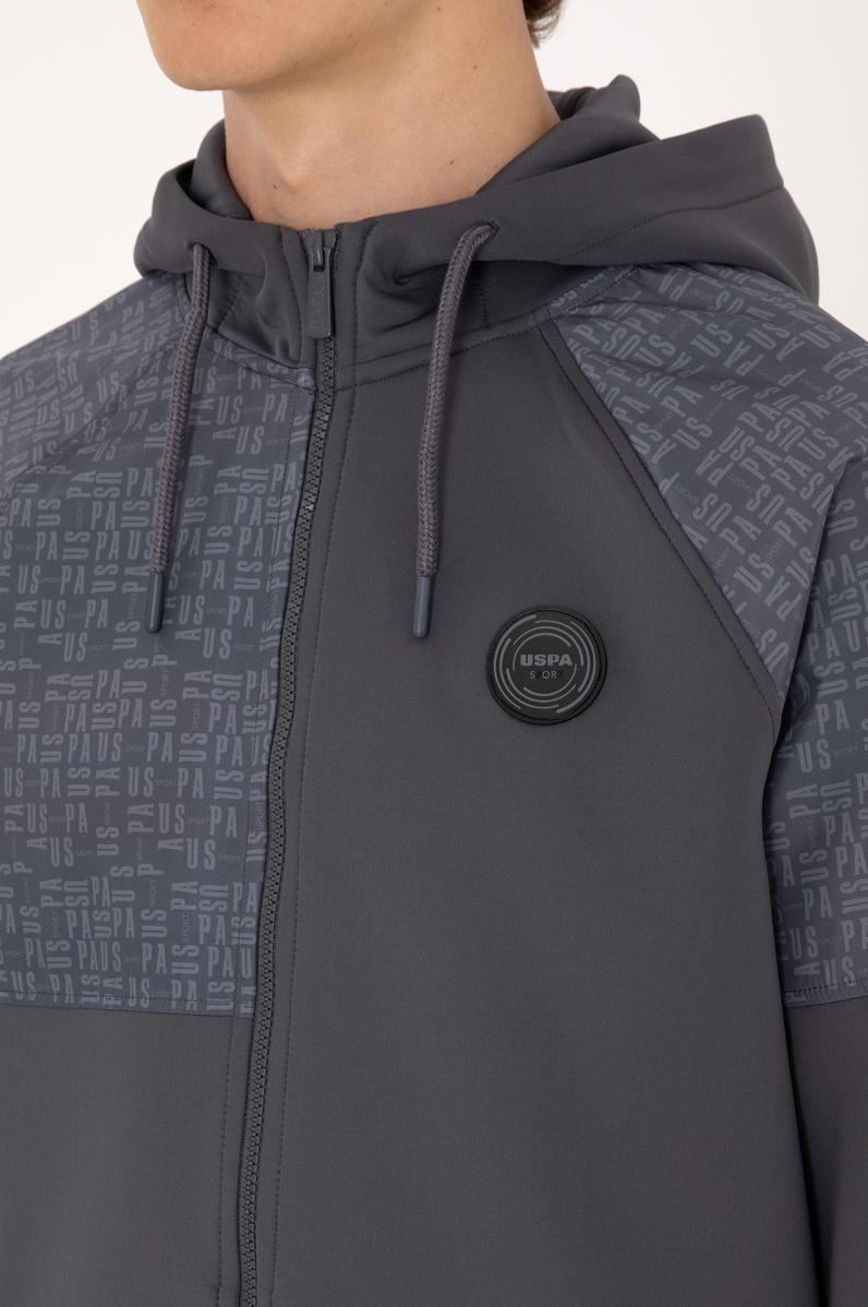 Erkek Antrasit Örme Hırka