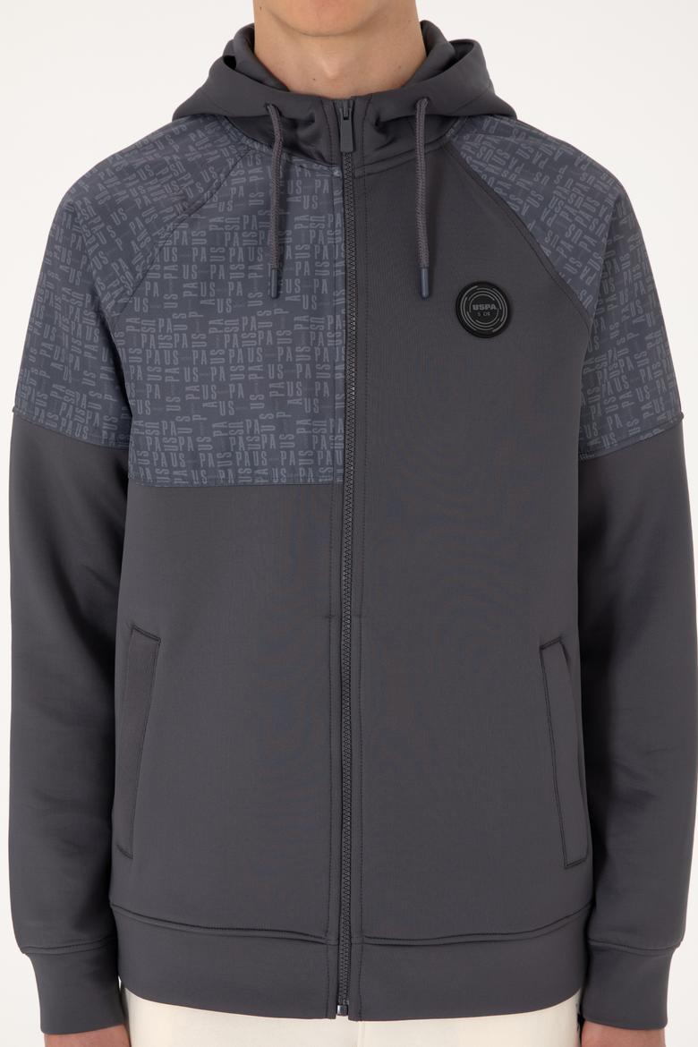 Erkek Antrasit Örme Hırka - 50300077031