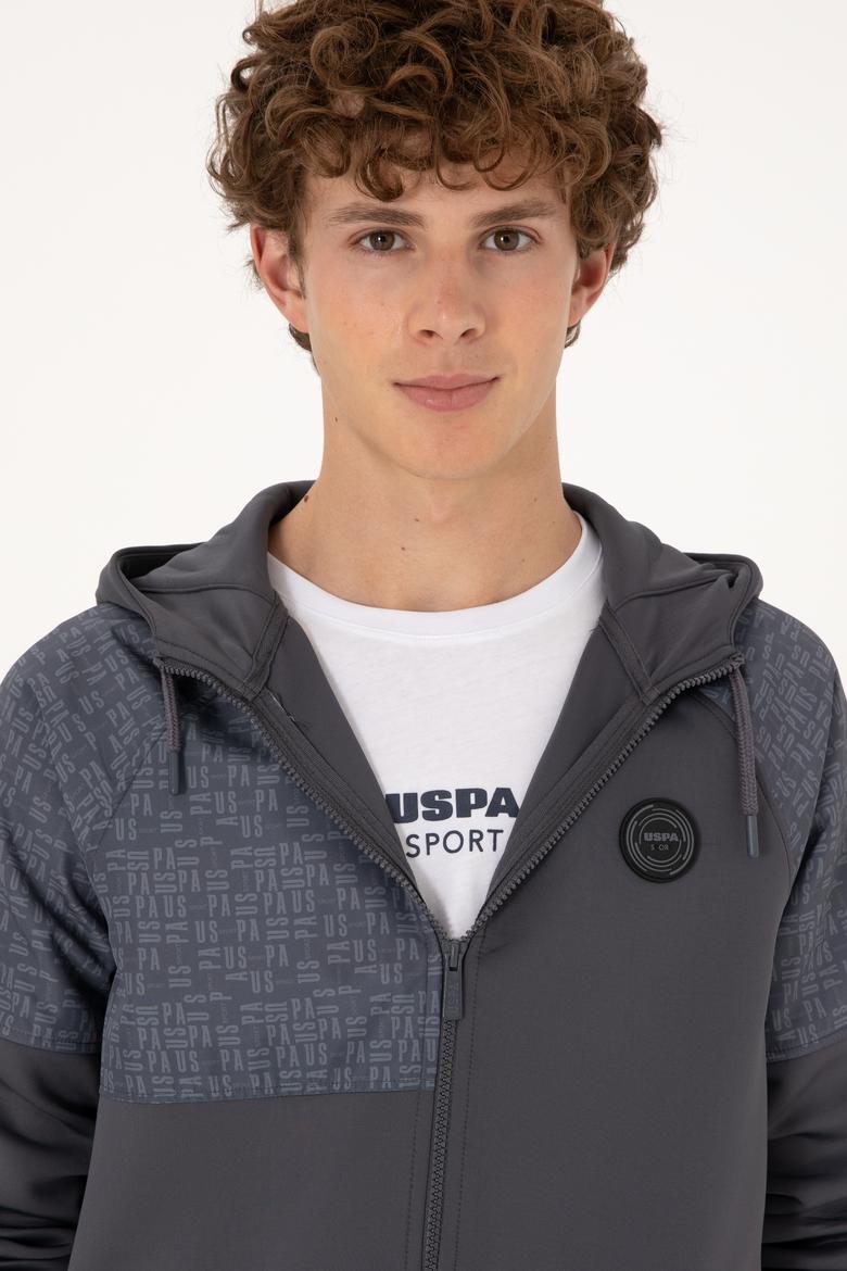 Erkek Antrasit Örme Hırka - 50300077031