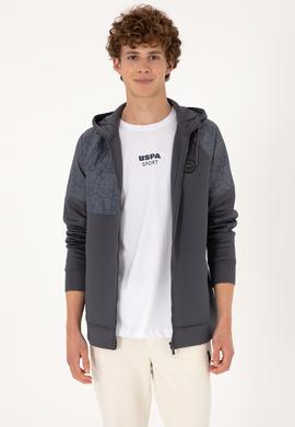 Erkek Antrasit Örme Hırka - 50300077031