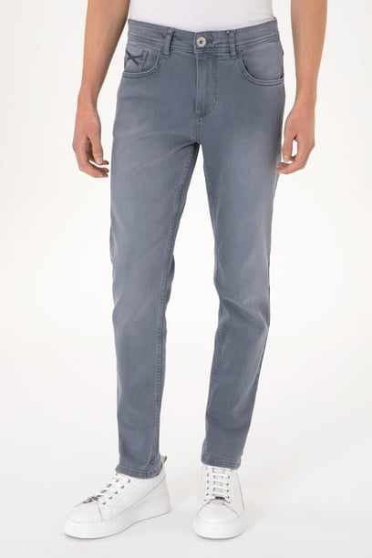 Erkek İndigo Jean Pantolon