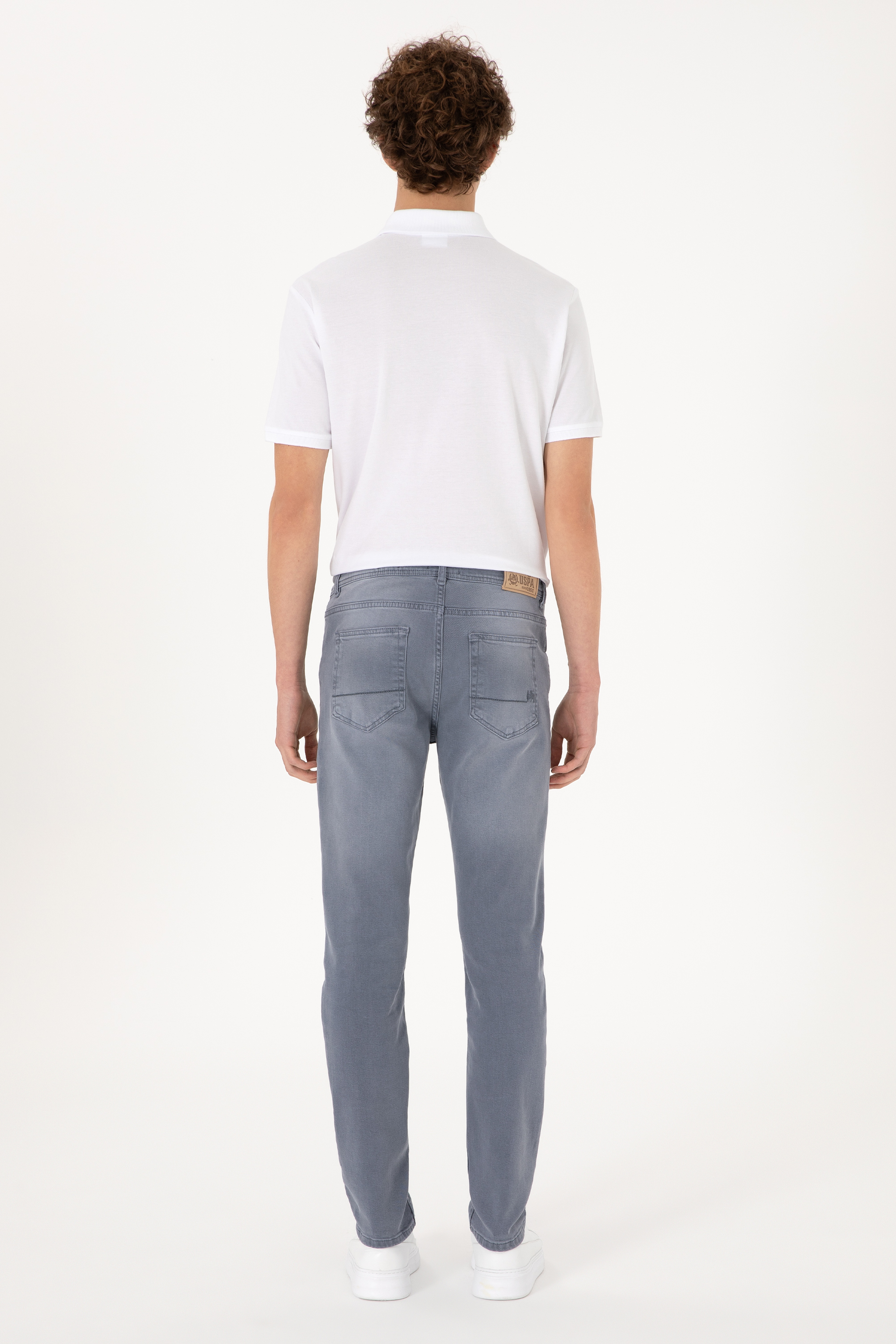 Erkek İndigo Jean Pantolon - Image 4
