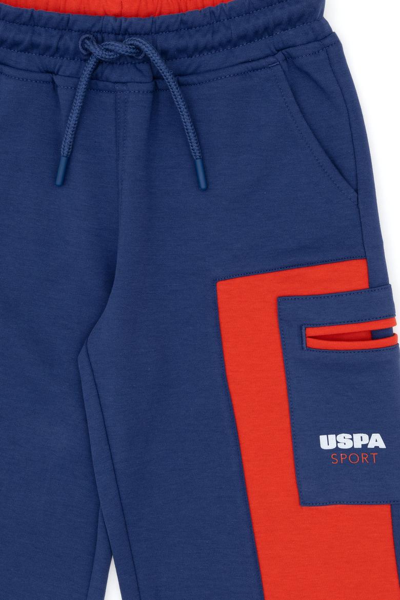 Erkek Çocuk Açık Lacivert Örme Şort - 50300155012