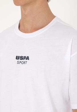 Erkek Comfort Fit Bisiklet Yaka Beyaz Tişört - 50299970018