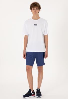 Erkek Comfort Fit Bisiklet Yaka Beyaz Tişört - 50299970018