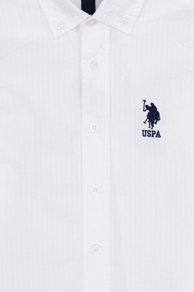 Erkek Çocuk Beyaz Uzun Kollu Gömlek