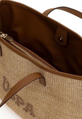 Kadın Bej Hasır Kol Çantası - 50304996001