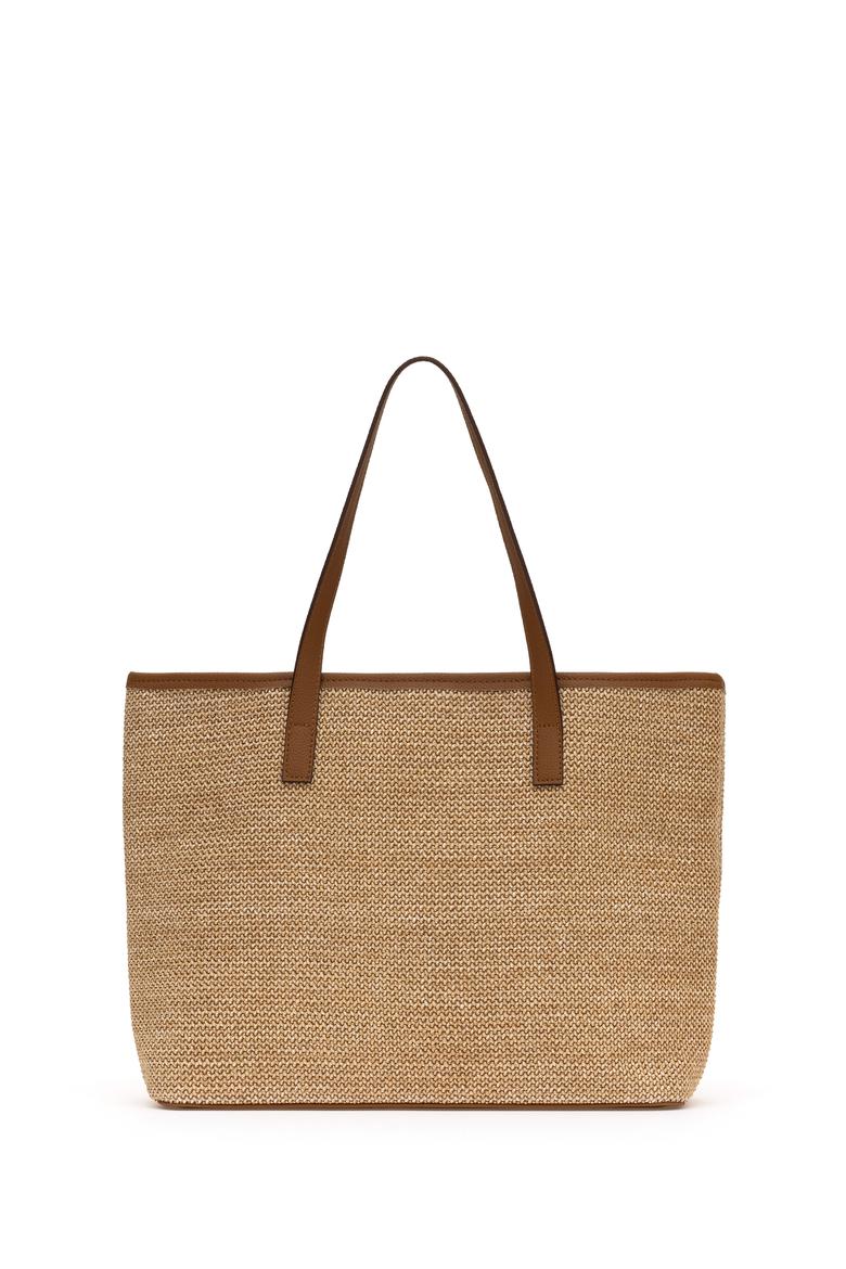 Kadın Bej Hasır Kol Çantası - 50304996001