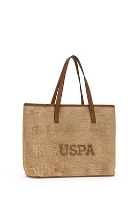 Kadın Bej Hasır Kol Çantası - 50304996001