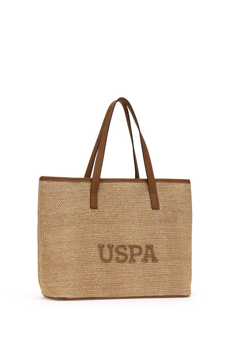 Kadın Bej Hasır Kol Çantası - 50304996001