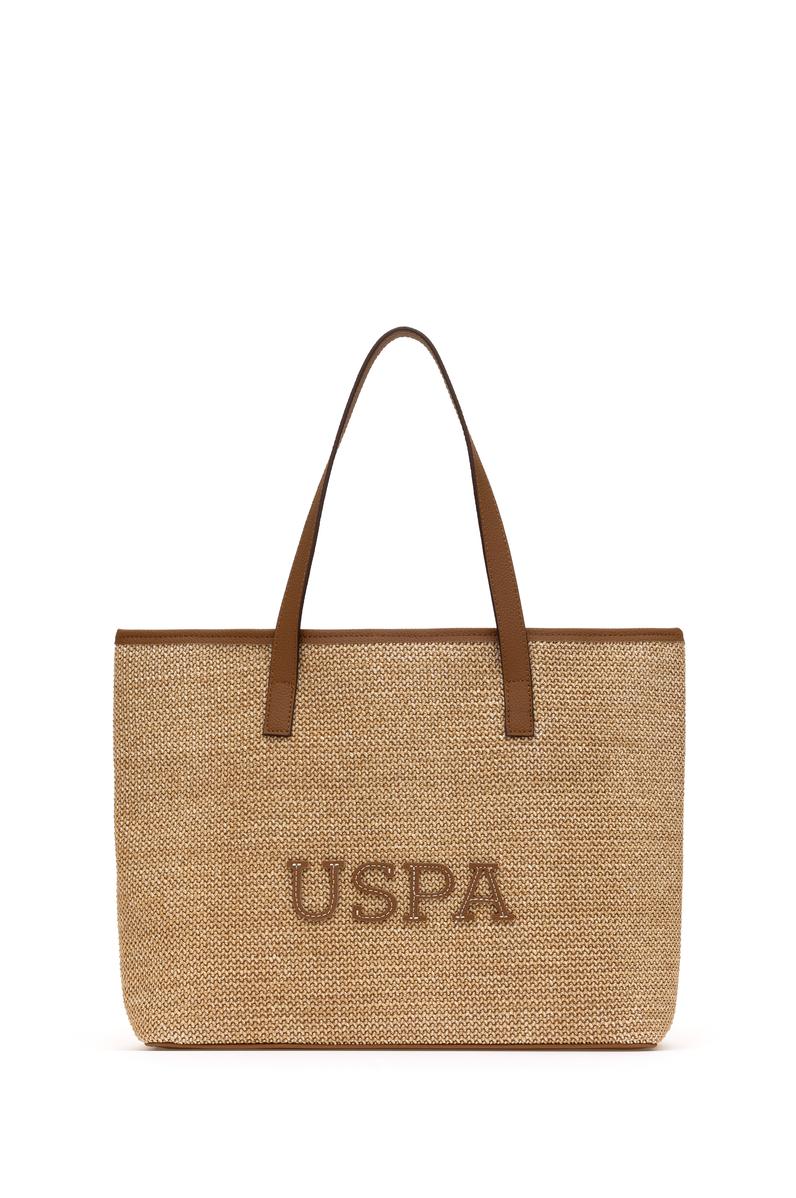 Kadın Bej Hasır Kol Çantası