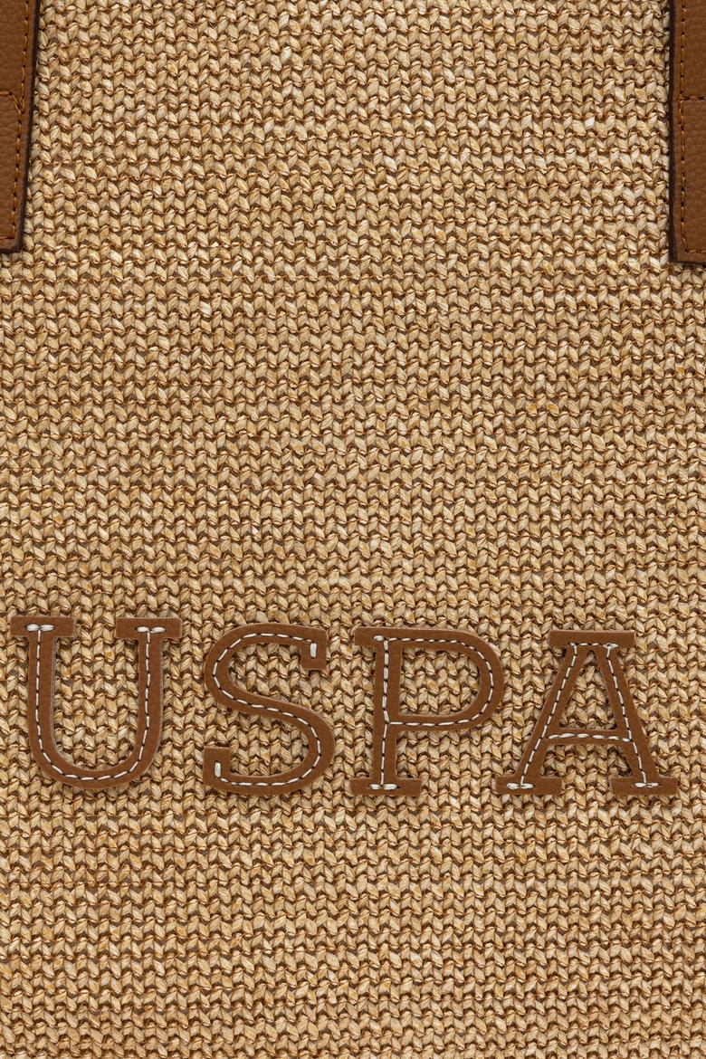 Kadın Bej Hasır Kol Çantası - 50304996001