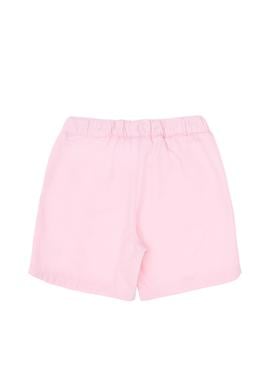 Kız Çocuk Açık Pembe Pamuk Dokuma Şort - 50306421005