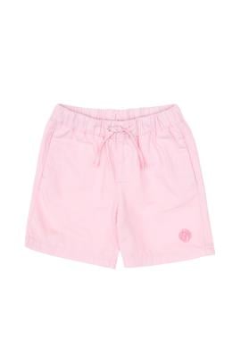 Kız Çocuk Açık Pembe Pamuk Dokuma Şort - 50306421005