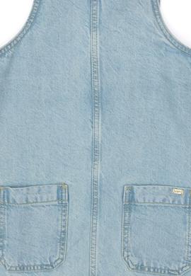 Kız Çocuk Açık Mavi A-Form Jean Elbise - 50304272001
