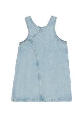 Kız Çocuk Açık Mavi A-Form Jean Elbise - 50304272001
