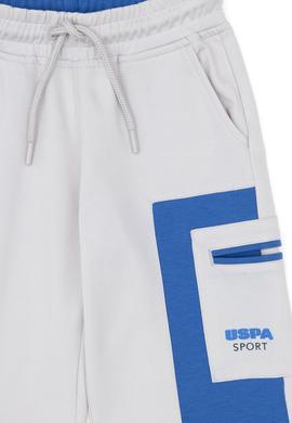 Erkek Çocuk Açık Gri Örme Şort - 50300155009