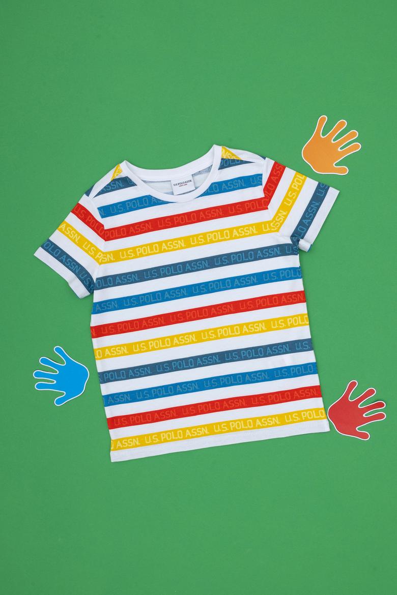 Erkek Çocuk Beyaz Tişört