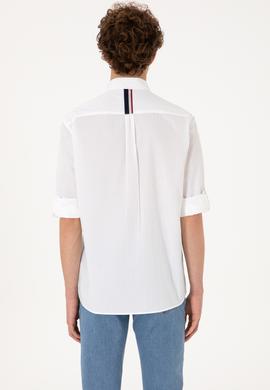 Erkek Beyaz Uzun Kollu Gömlek - 50306321005