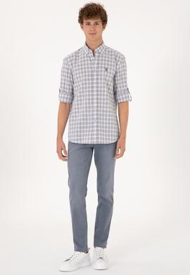 Erkek Antrasit Uzun Kollu Gömlek - 50306290010