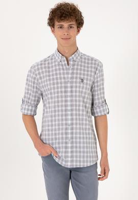 Erkek Antrasit Uzun Kollu Gömlek - 50306290010