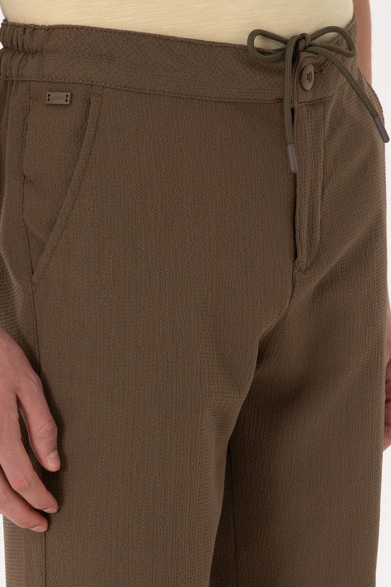 Erkek Vizon Dokuma Şort - 50300420056