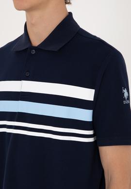 Erkek Regular Fit Polo Yaka Lacivert Tişört - 50306817011