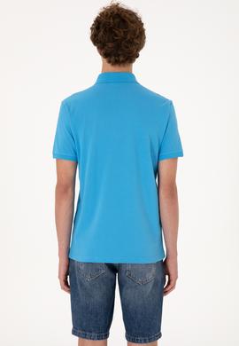 Erkek Turkuaz Basic Tişört - 50297984464