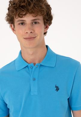 Erkek Turkuaz Basic Tişört - 50297984464