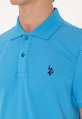 Erkek Turkuaz Basic Tişört - 50297984464