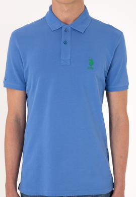 Erkek İndigo Basic Tişört - 50298041141