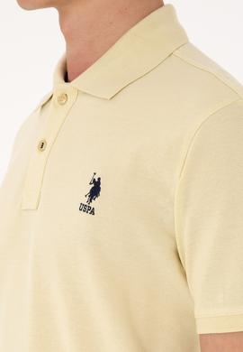 Erkek Açık Haki Basic Tişört - 50298041131