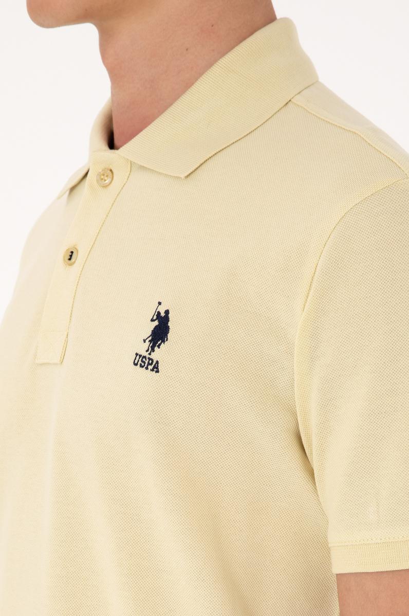 Erkek Açık Haki Basic Tişört