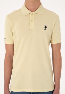 Erkek Açık Haki Basic Tişört - 50298041131