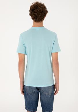 Erkek Aqua Basic Tişört - 50298015090