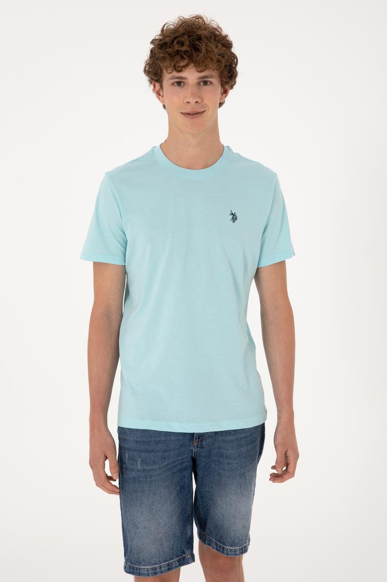 Erkek Aqua Basic Tişört