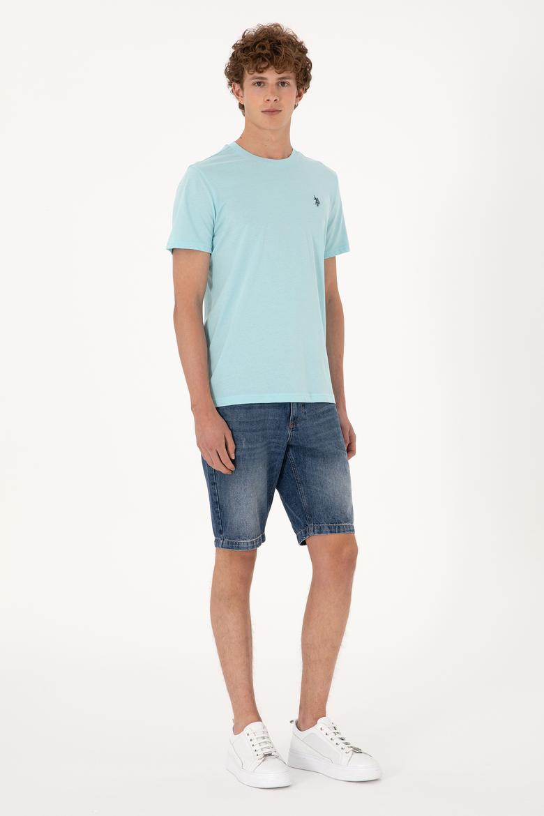 Erkek Aqua Basic Tişört - 50298015090