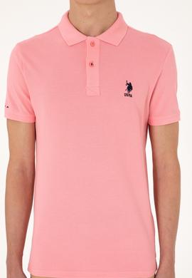 Erkek Pembe Basic Tişört - 50298041101