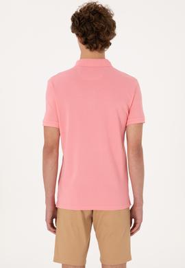 Erkek Pembe Basic Tişört - 50298041101