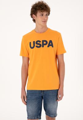 Erkek Turuncu Basic Tişört - 50297988066