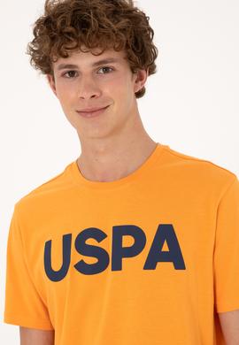 Erkek Turuncu Basic Tişört - 50297988066