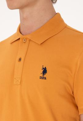 Erkek Hardal Basic Tişört - 50298011130